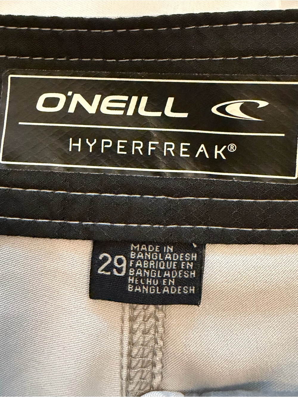 O'Neill Gray, Teal & Black Floral Board Shorts - Picture 5 of 13